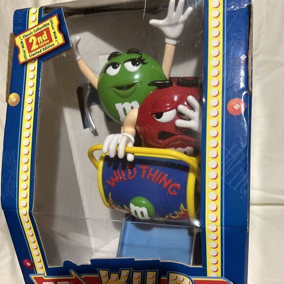 M&M's Wild Thing Roller Coaster Candy Dispenser Brand New In Box Limited Edition - Picture 3 of 13